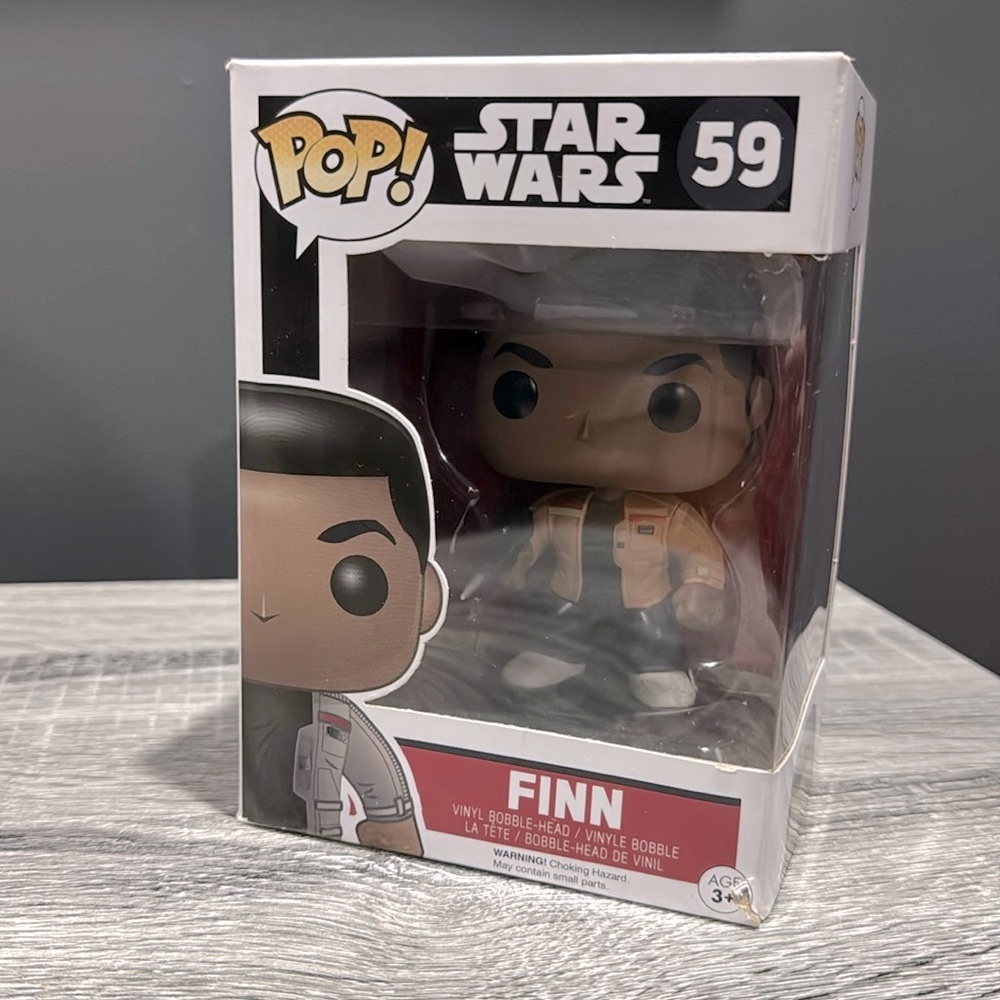 Funko Pop! | Star Wars #59: Finn - Collectible Vinyl Bobble-Head Figure